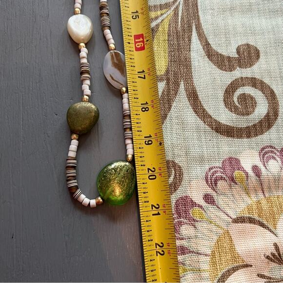 Chico’s Beaded Long Necklace - Picture 7 of 8